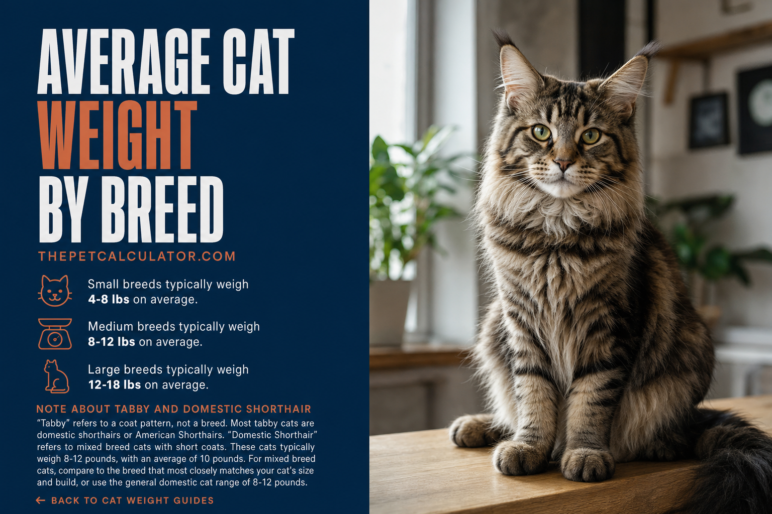 Average Cat Weight by Breed: A Comparison Guide | Cat Weight Guide