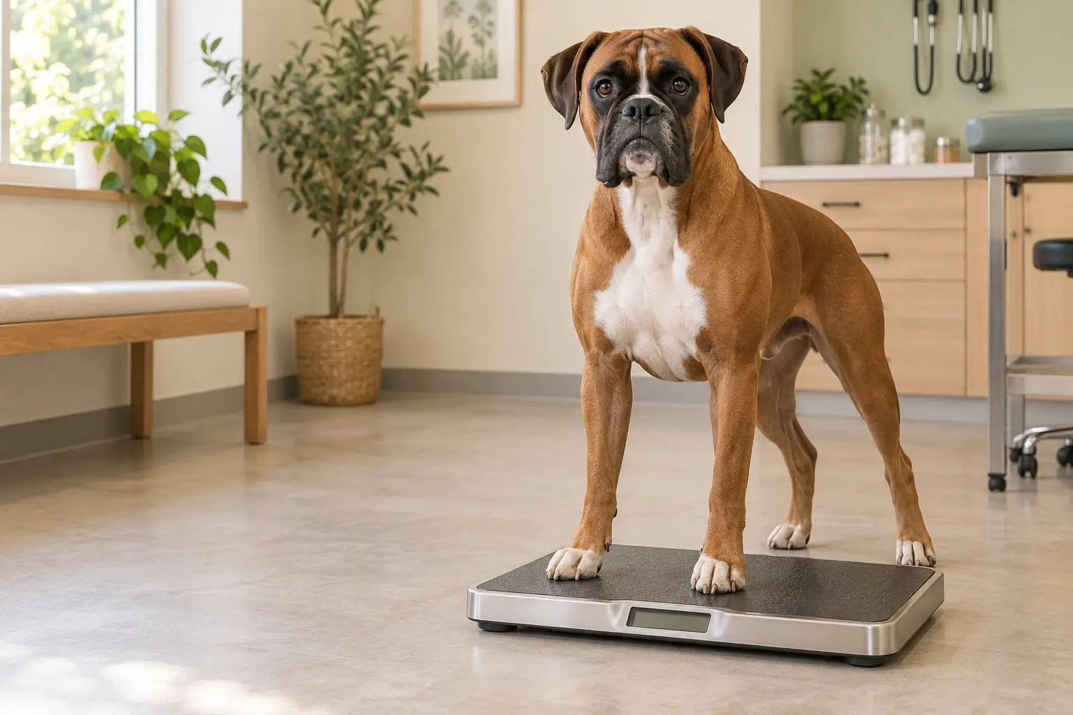 Boxer weight and feeding guide