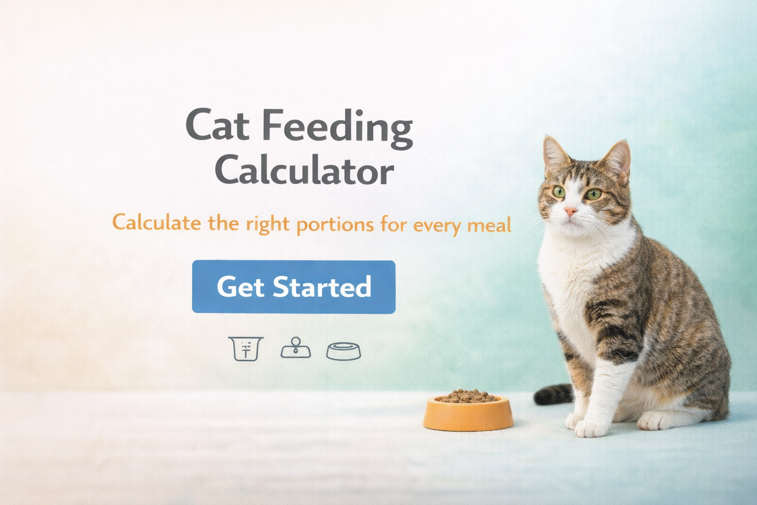 Cat Feeding Calculator — How Much Should I Feed My Cat? | Free Tool