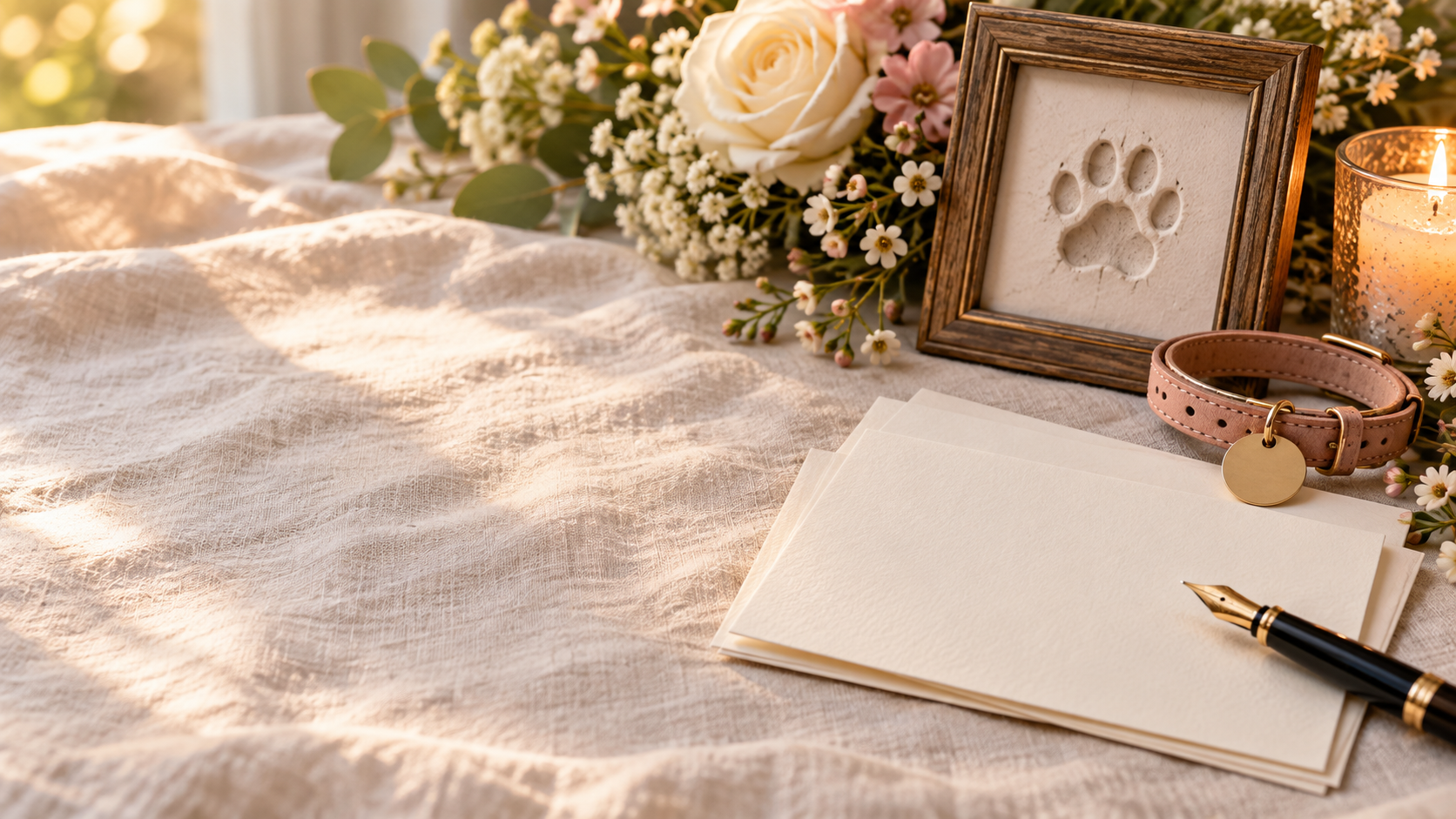 Gentle editorial scene for Cat Loss Quotes & Remembrances
