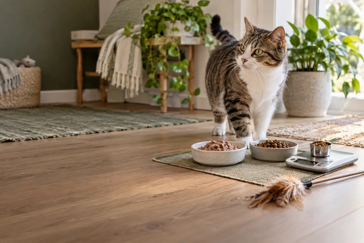 Cat nutrition calculator hero image