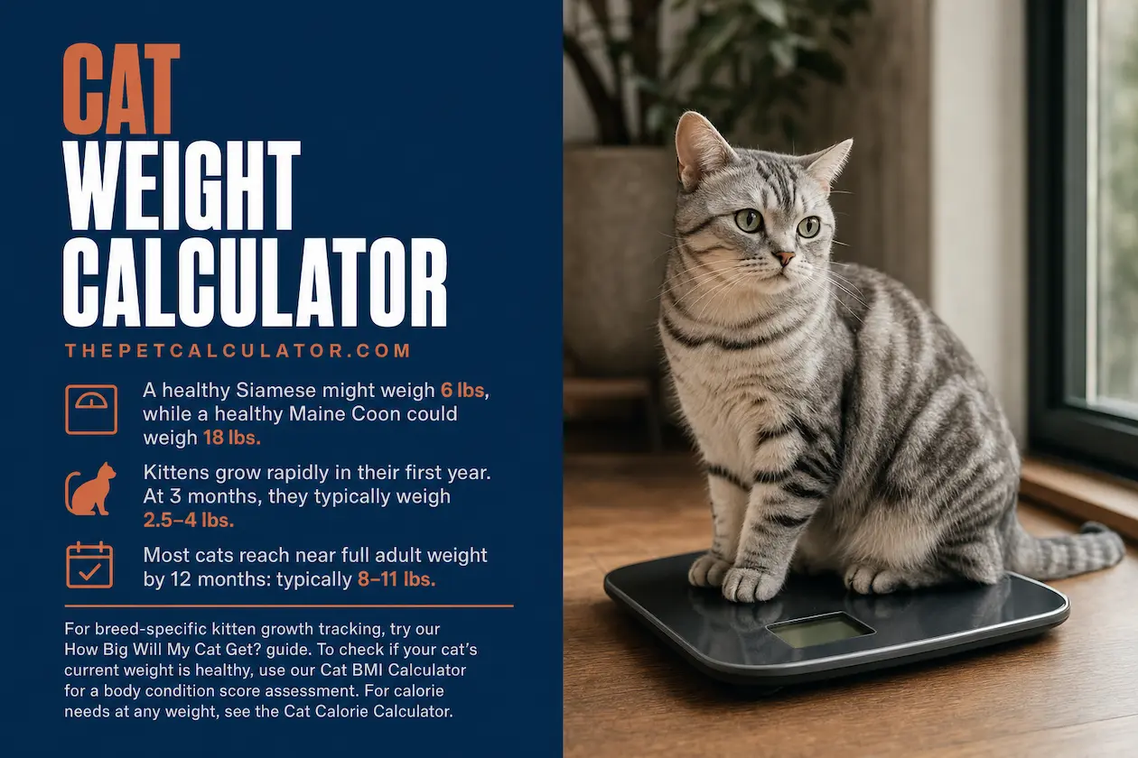Cat nutrition calculator hero image