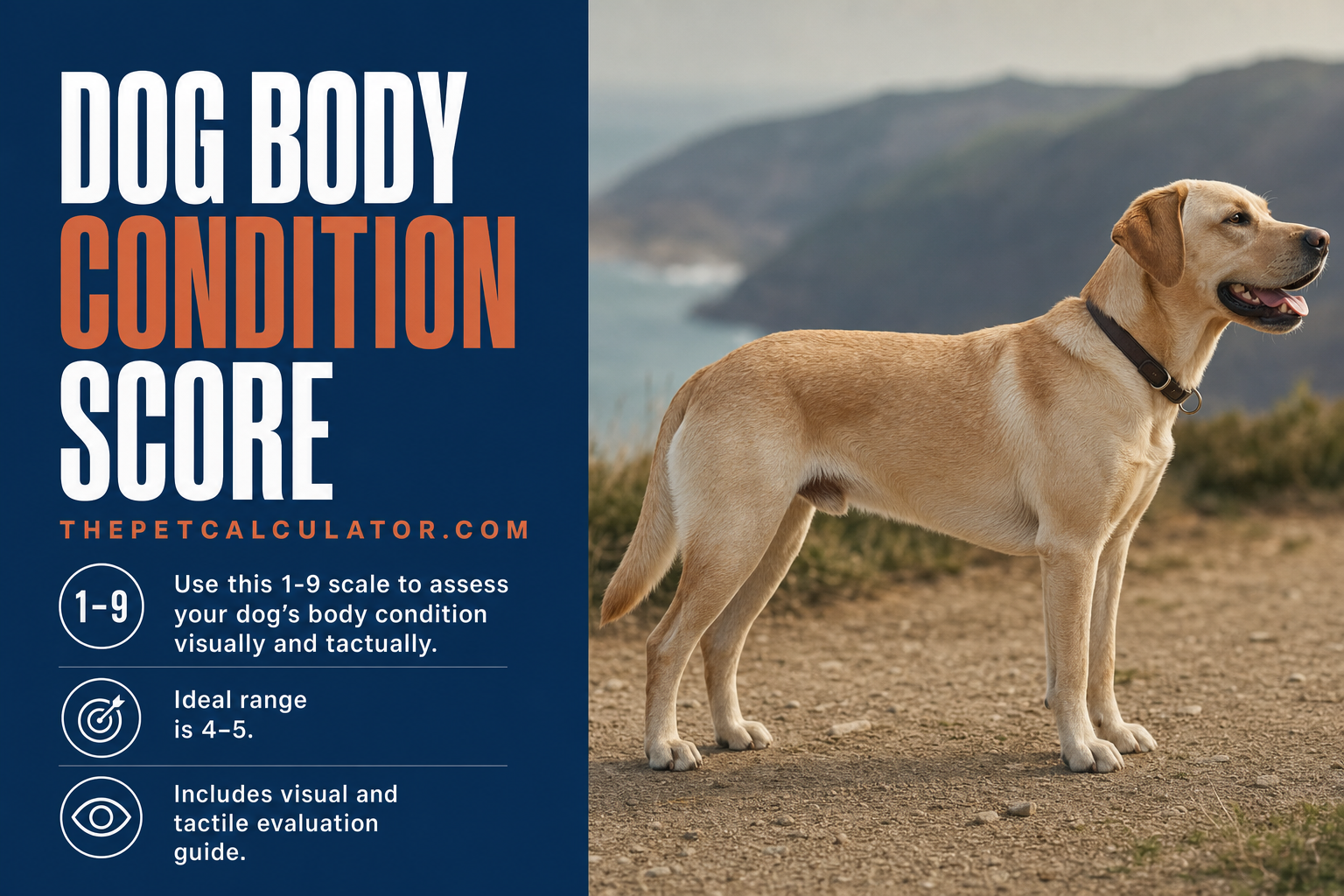 Dog Body Condition Score: Visual BCS Guide | Dog Weight Guide