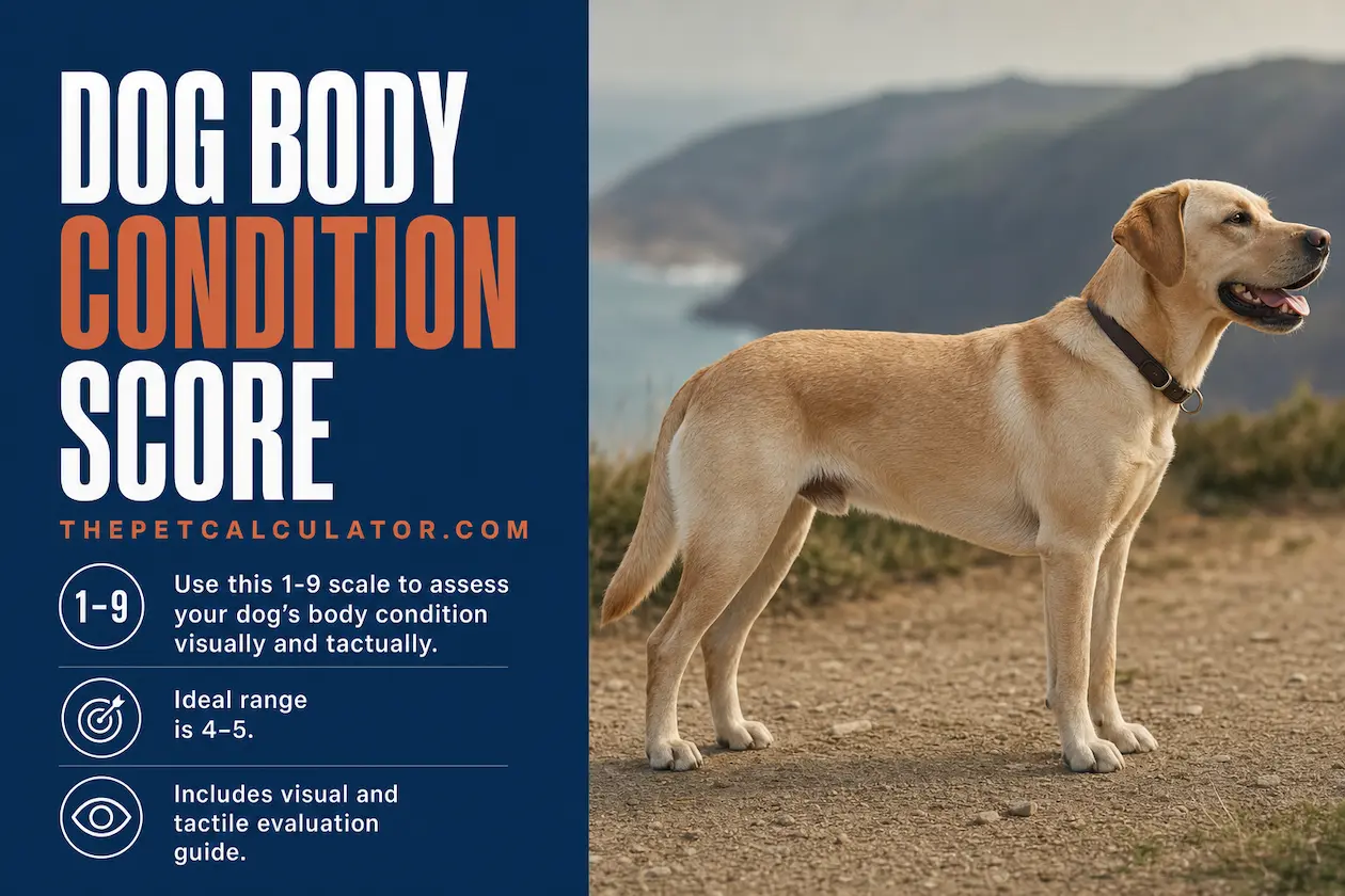 dog body condition score