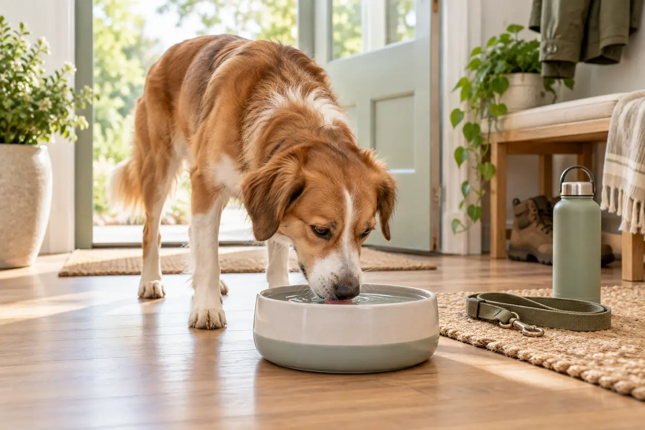 Dog water intake calculator — how much water should my dog drink