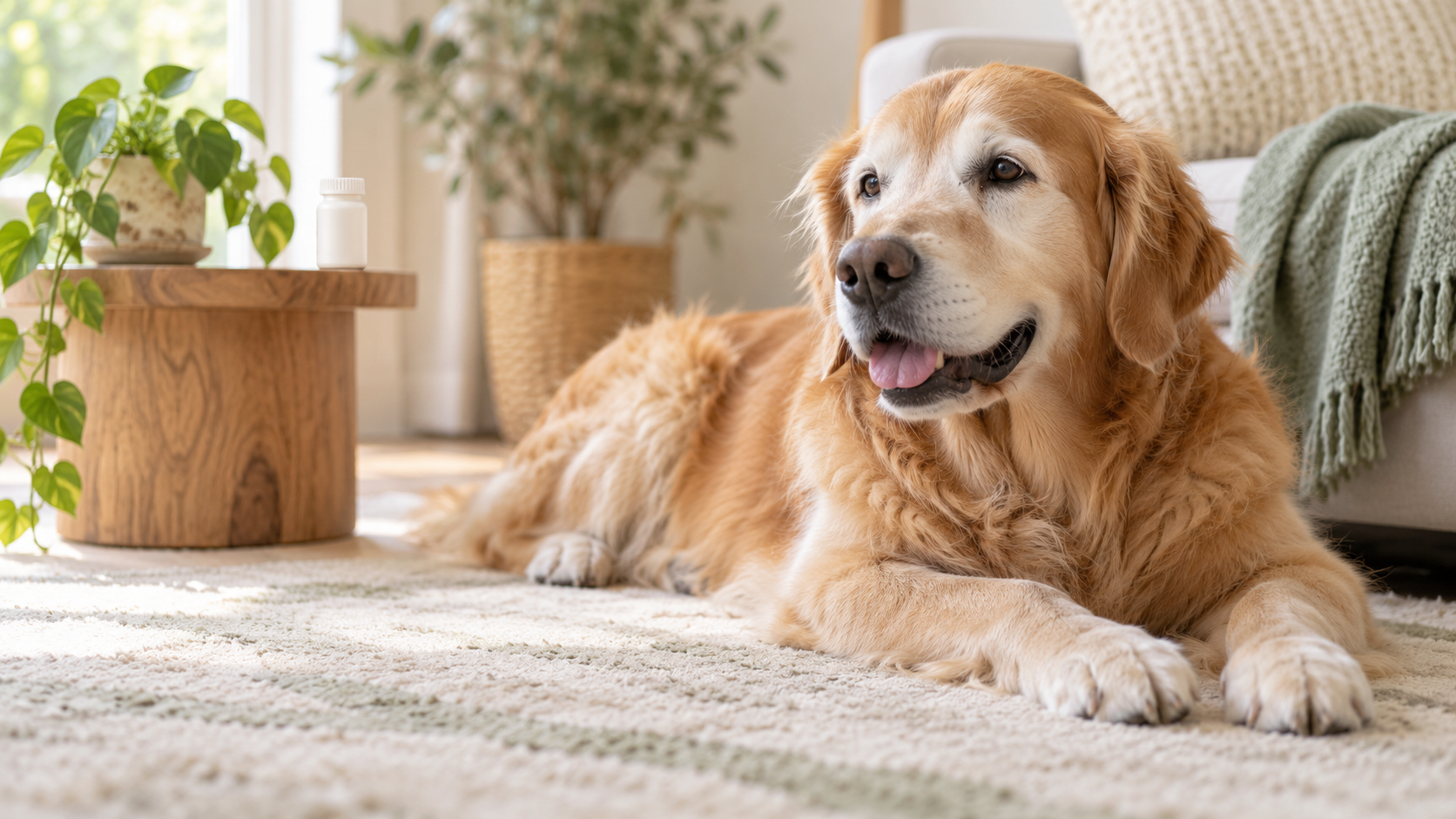 Pet-care scene illustrating Gabapentin for Dogs