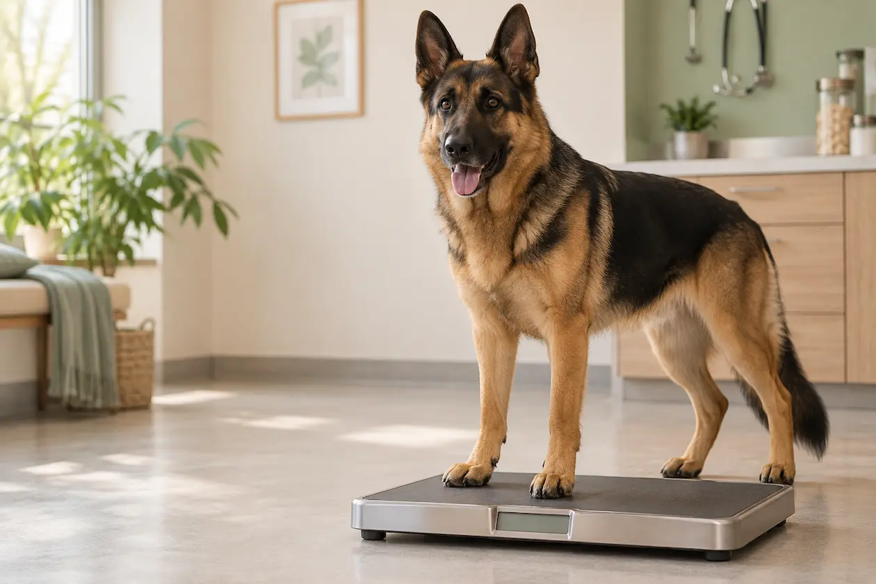 German Shepherd weight calculator