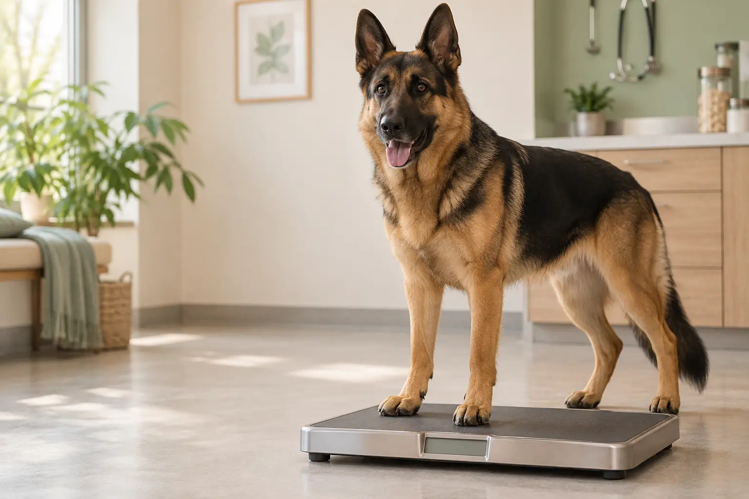 German Shepherd weight and feeding guide