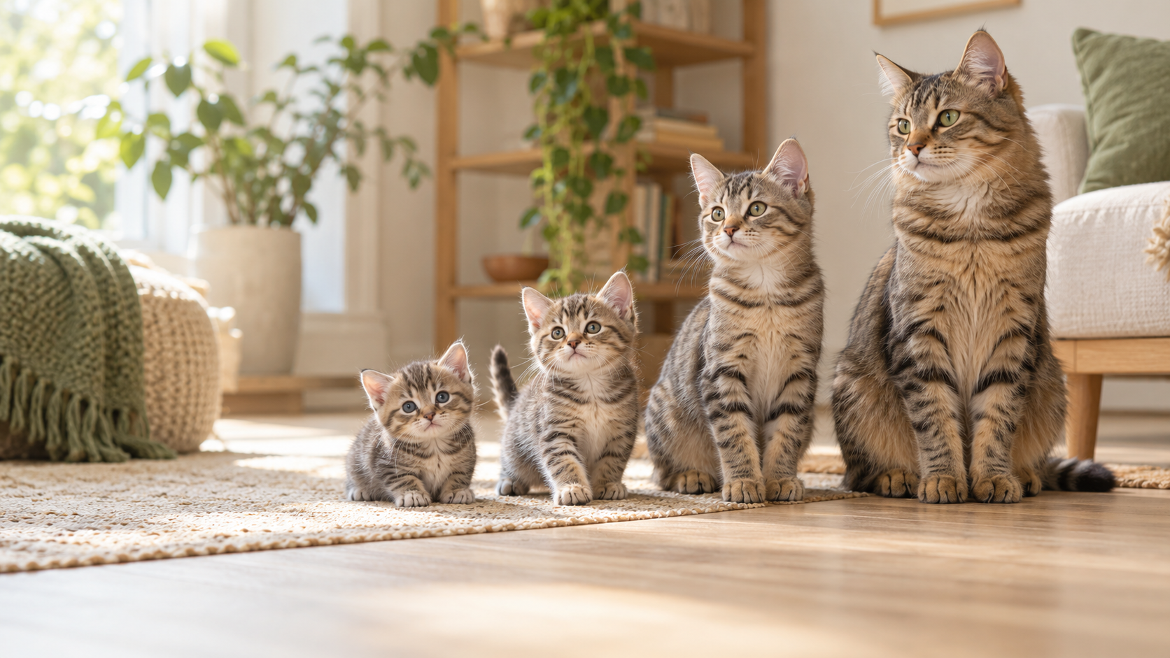 Kitten Growth Chart