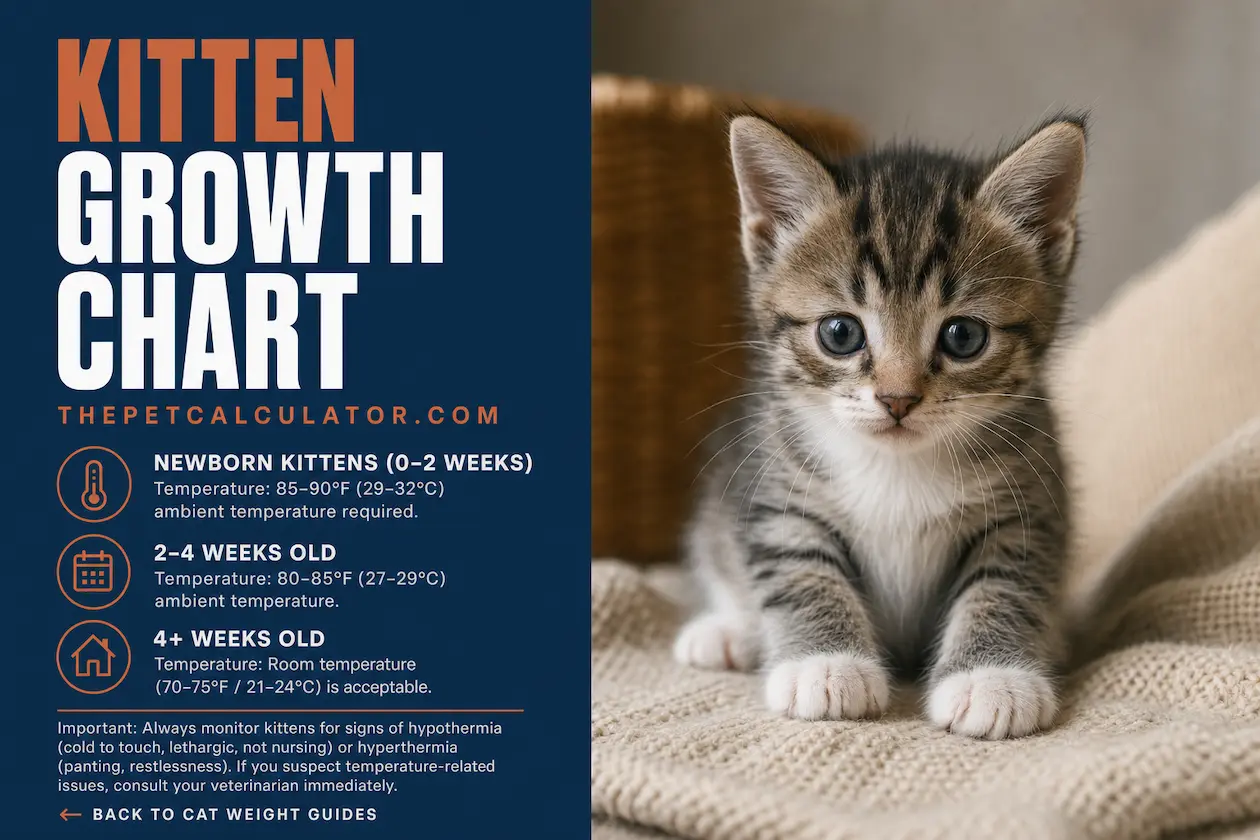 kitten growth chart