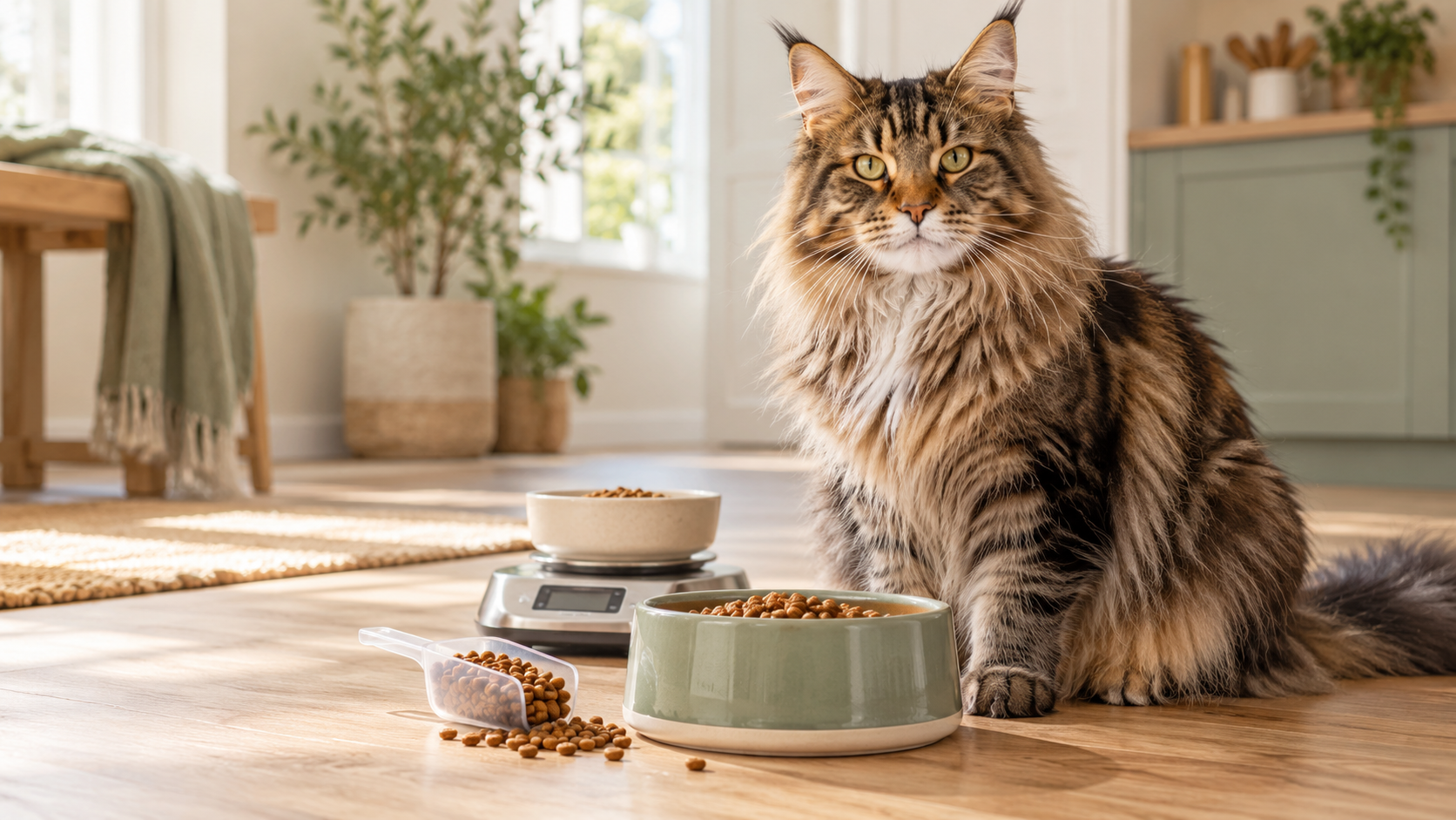 Maine Coon Feeding Chart