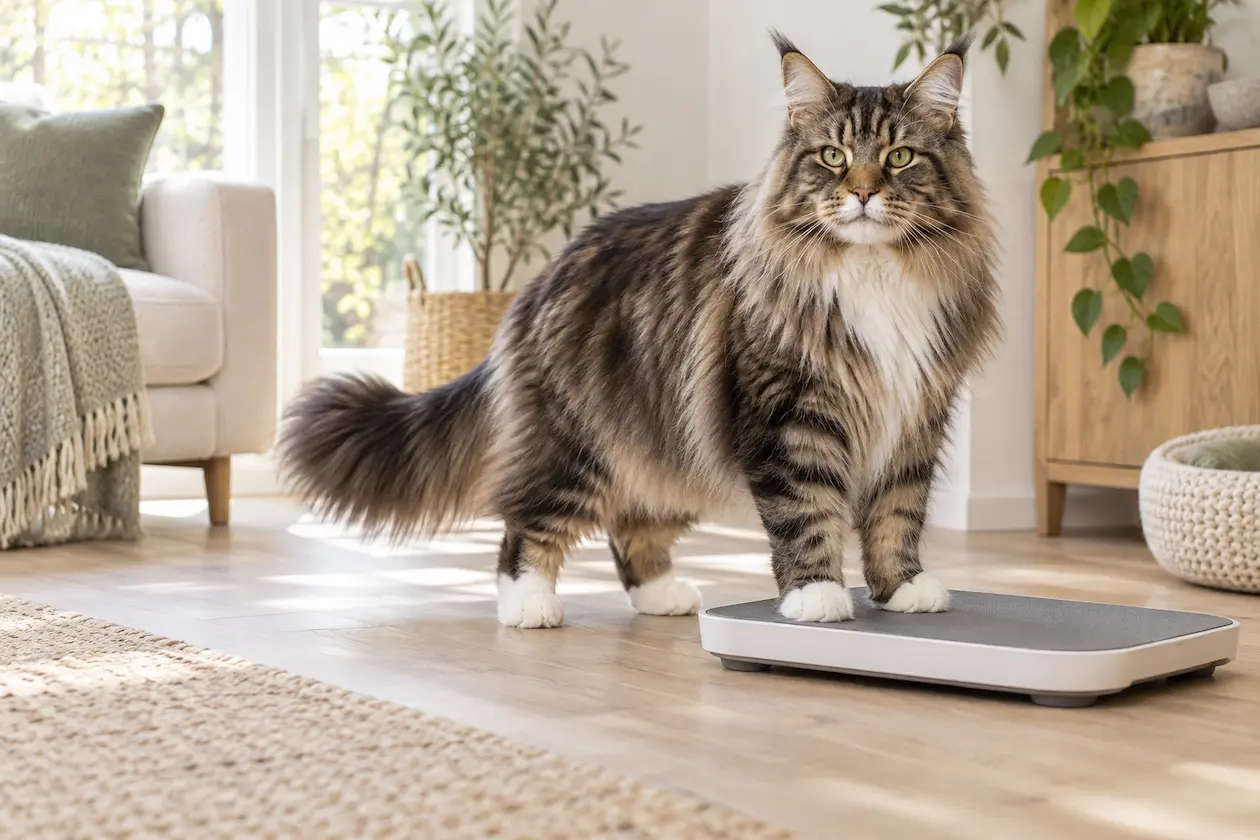 Maine Coon weight calculator