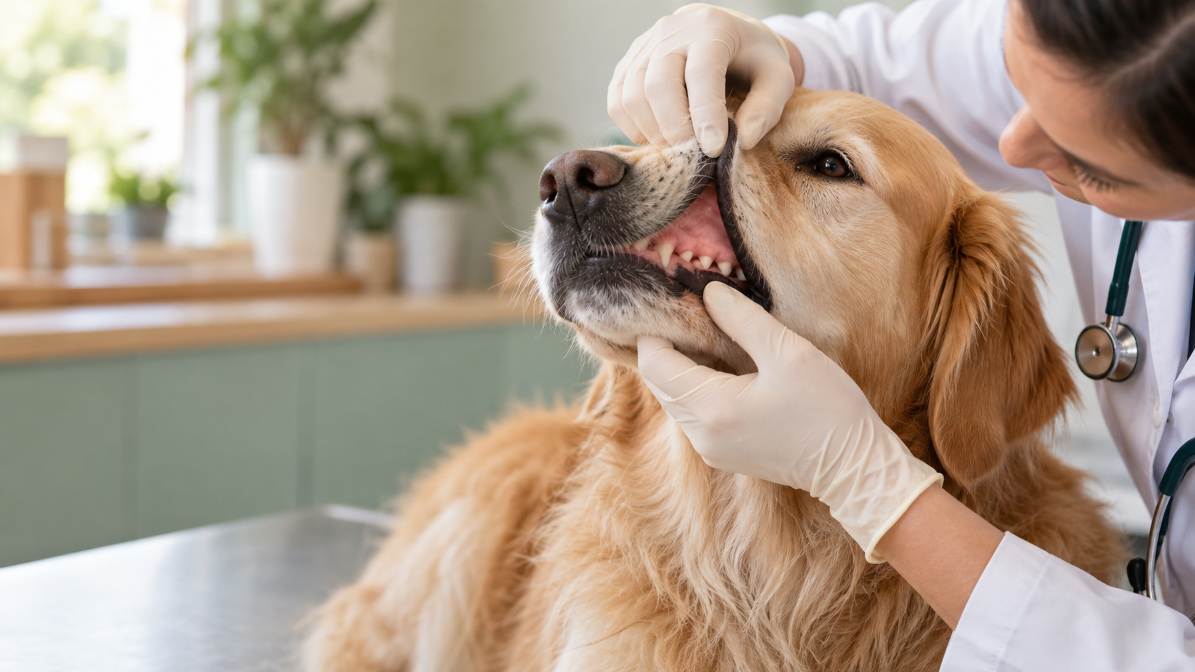 Pet-care scene illustrating Pale Gums in Dogs