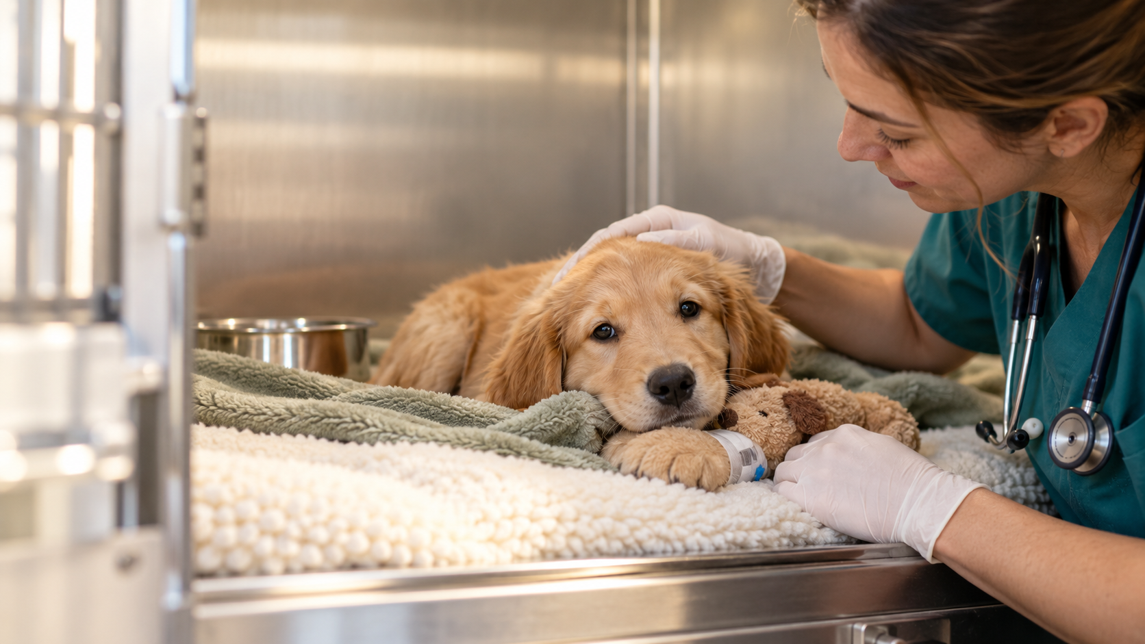 Pet-care scene illustrating Parvo in Dogs
