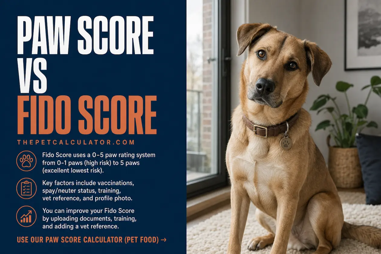 paw score vs fido score