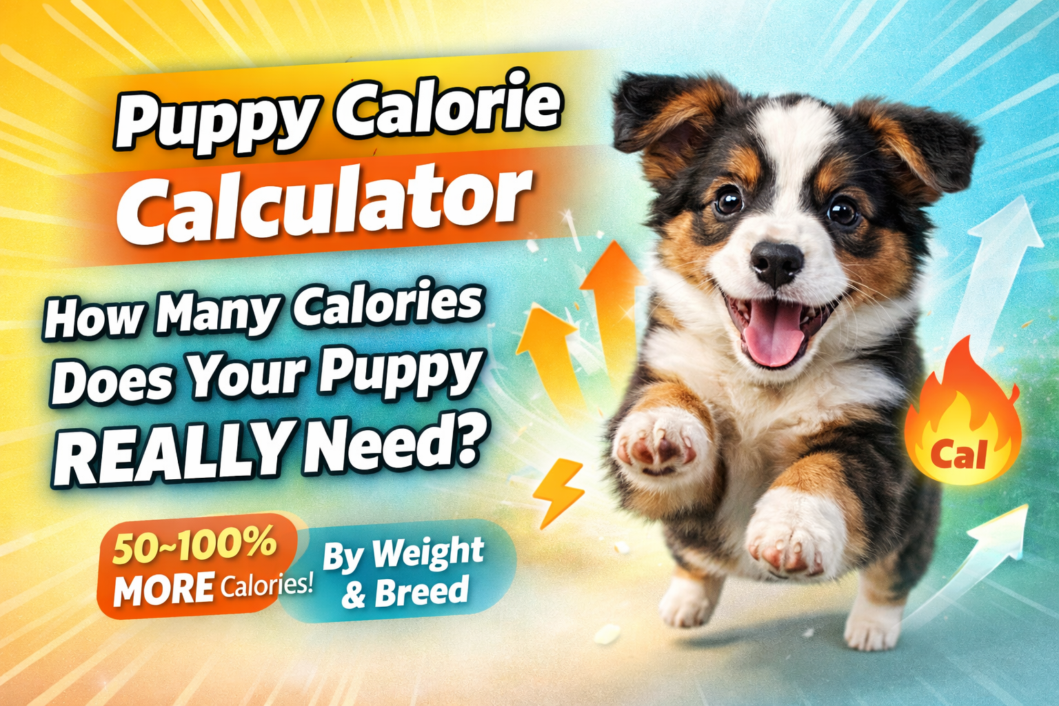 Puppy Calorie Calculator | Puppy Nutrition Calculator by Breed - Free Tool