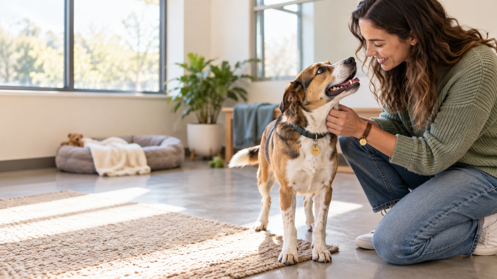 Gentle editorial scene for Are You Ready for a New Pet?