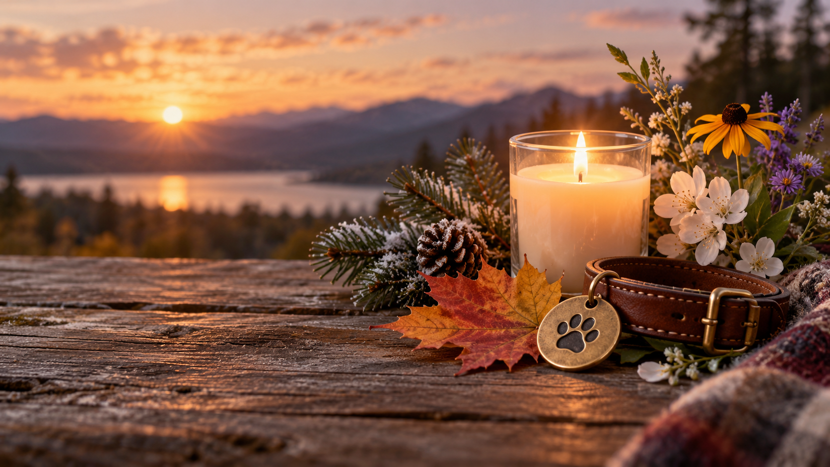 Gentle editorial scene for Seasonal Grief & Anniversaries
