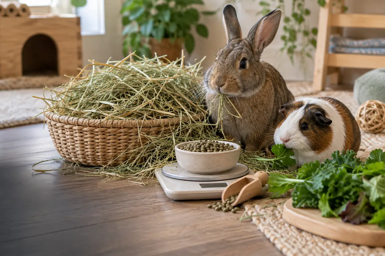 Small mammal nutrition calculator hero image