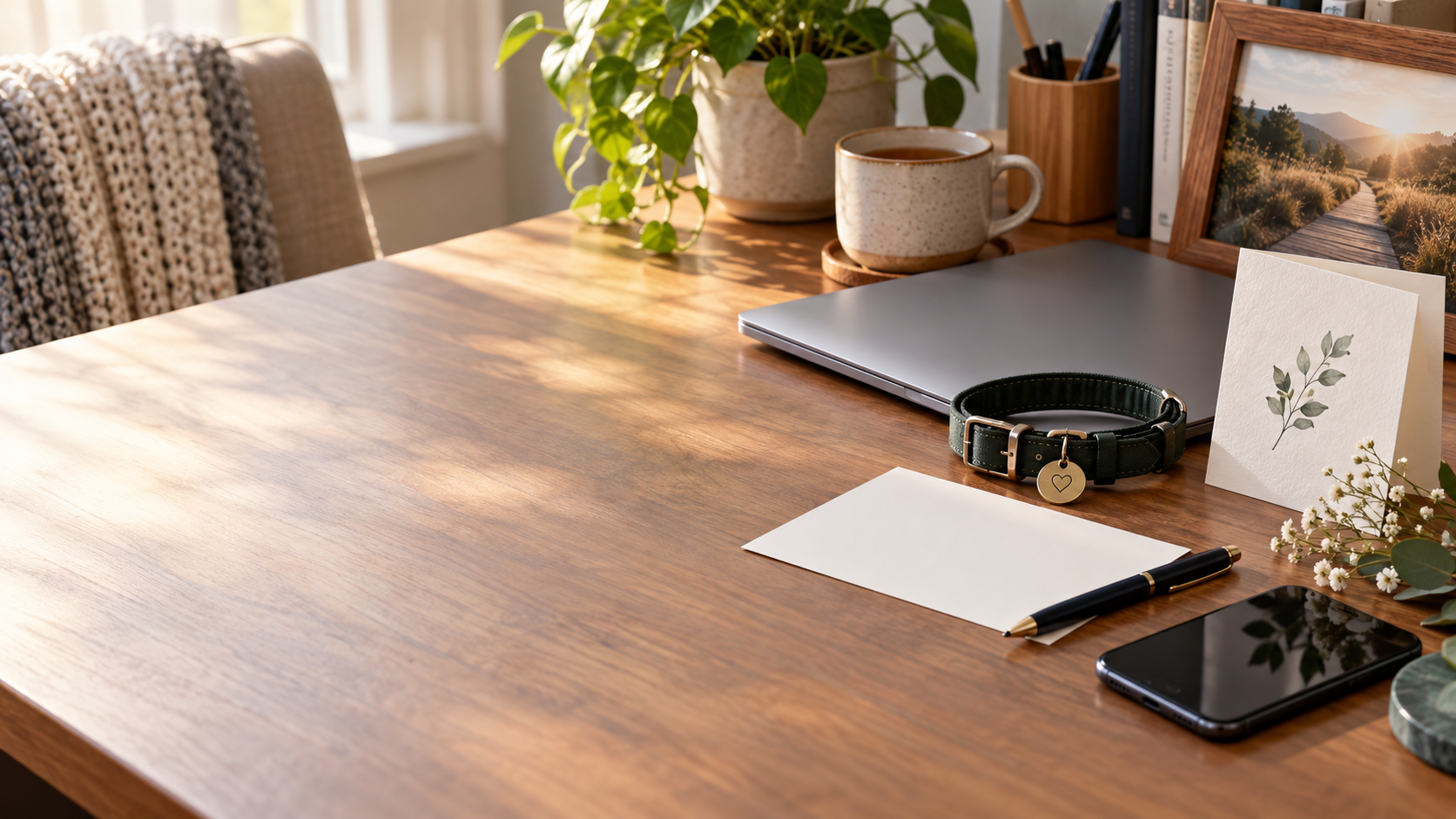 Gentle editorial scene for Workplace & Social Grief