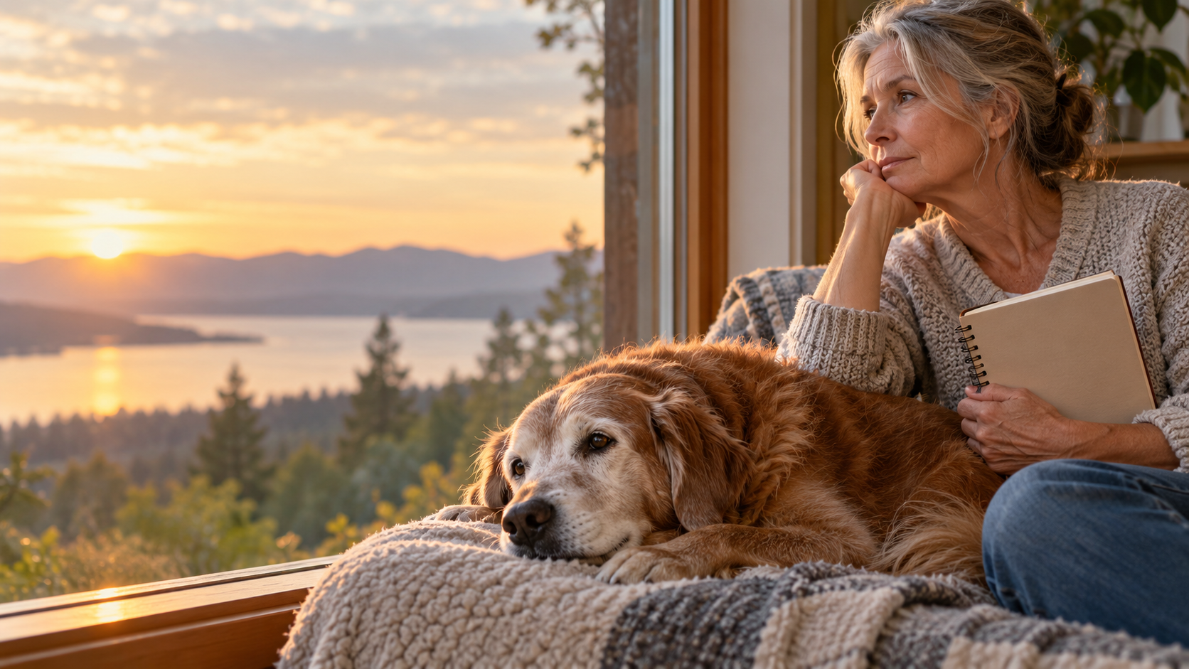 Gentle editorial scene for Knowing When It Is Time