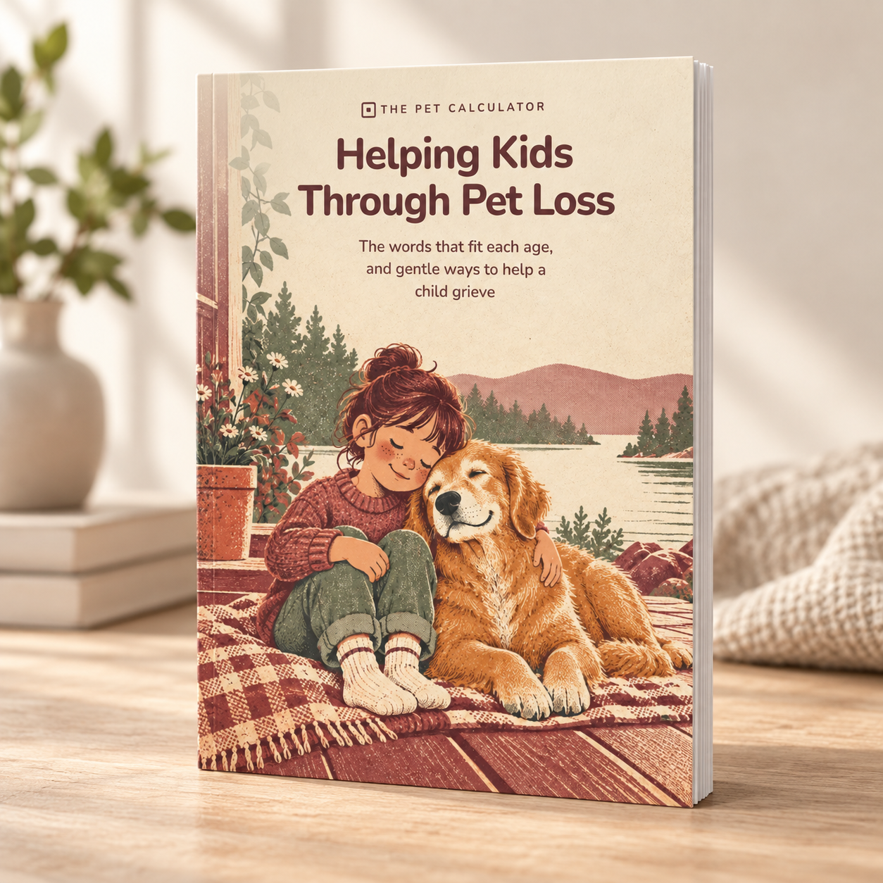 Helping Kids Through Pet Loss printable memory book